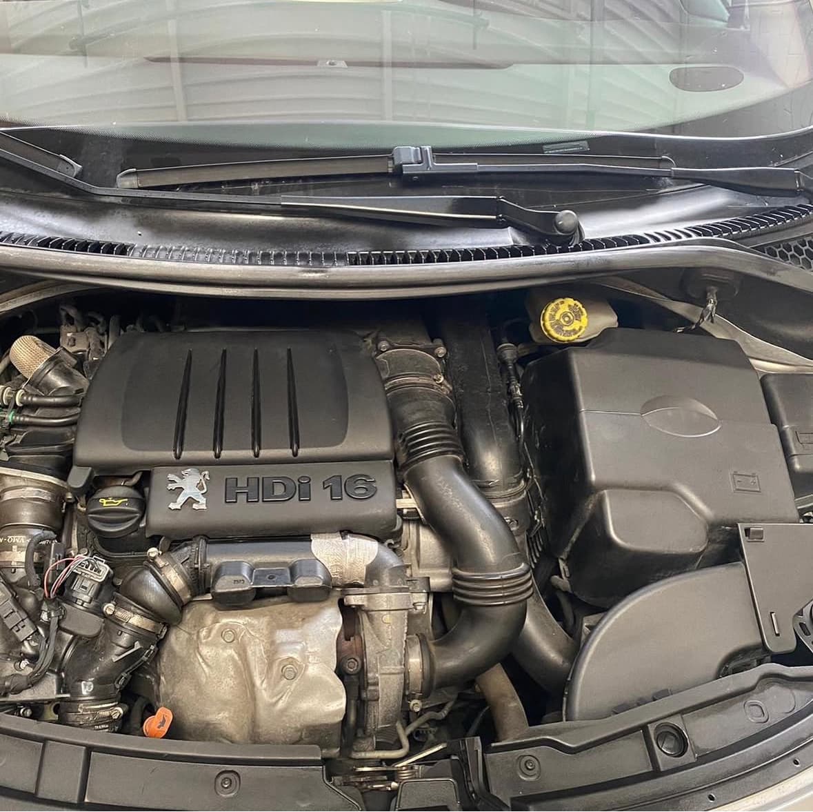 Dégraissage moteur Peugeot HDi à Tournefeuille à Toulouse — Après